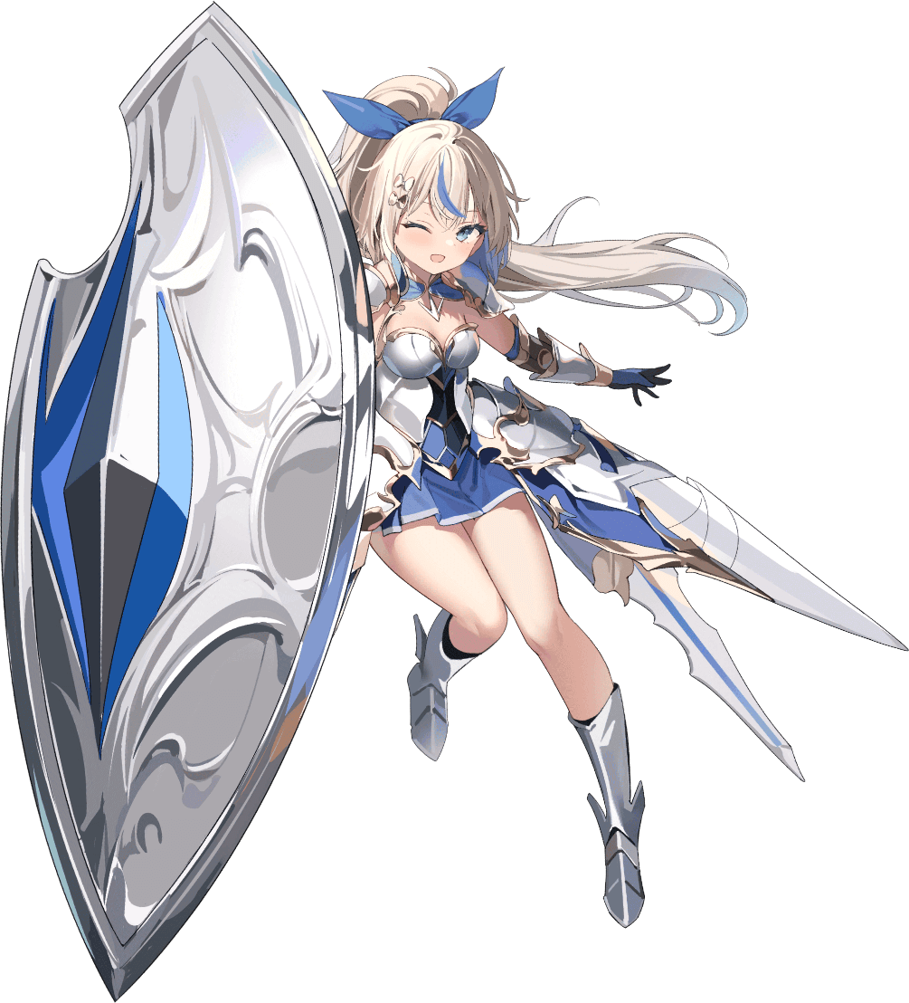 ［元気溌剌☆盾乙女］アム的立繪