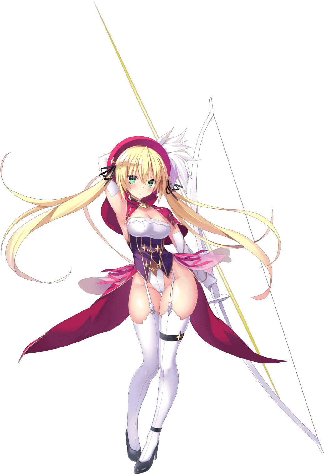 ［嵐を翔る射手］聖沙的立繪