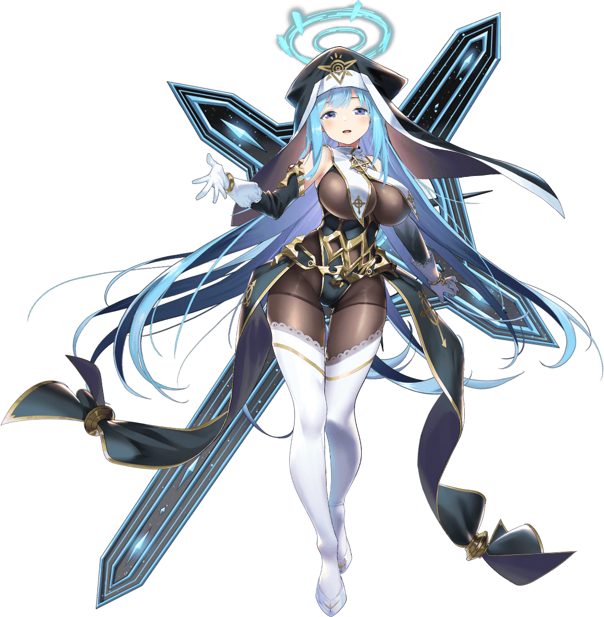 ［淑やかシスター？］シャロン的立繪