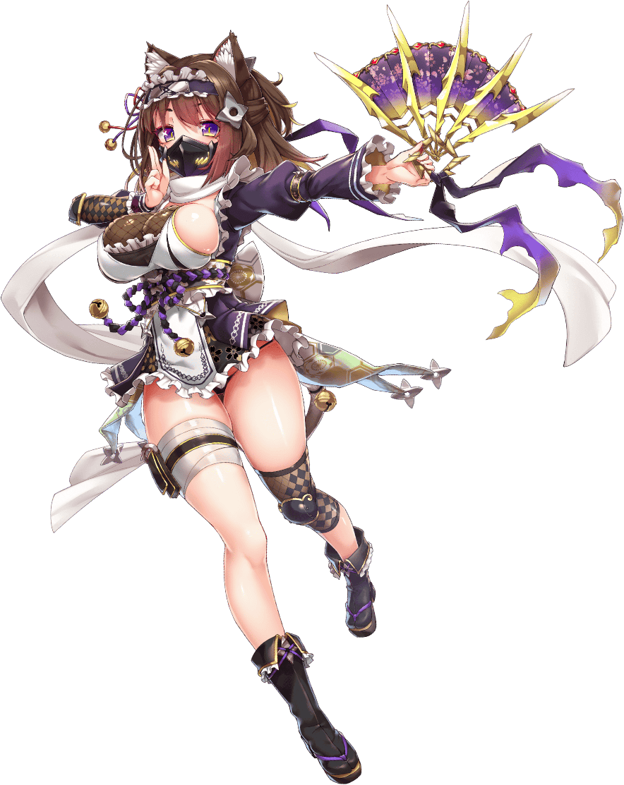 ［紫電のくノ一］せつな的立繪